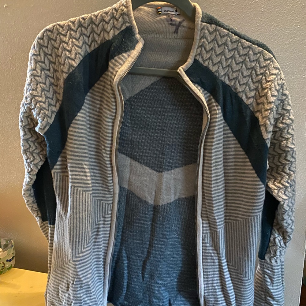 Smartwool zip up sweater